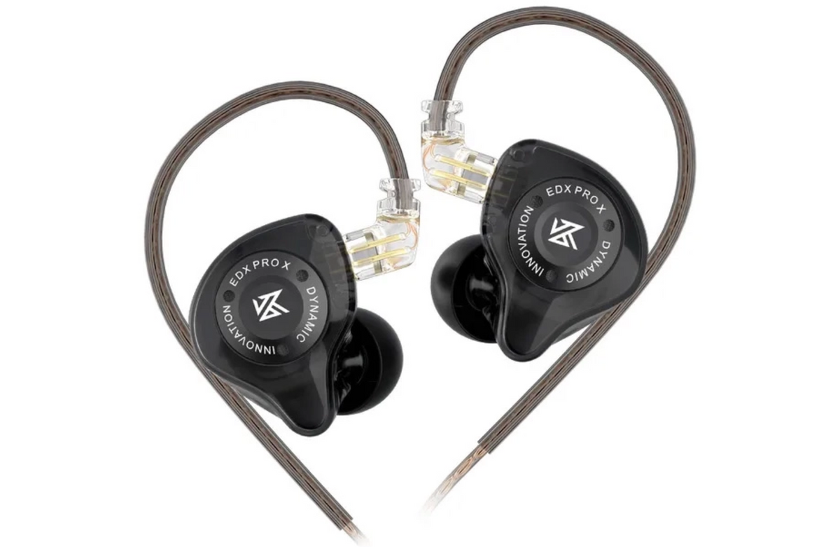 KZ EDX Pro X In-Ear Monitors Black