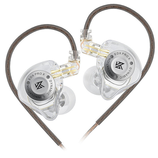 KZ EDX Pro X In-Ear Monitors Clear