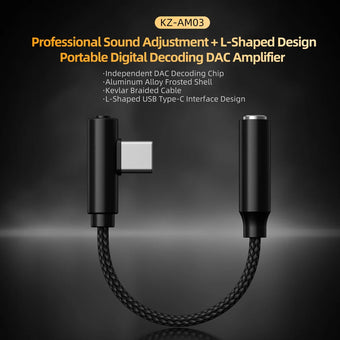 KZ AM03 Portable DAC Amplifier