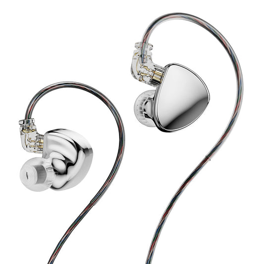 TRN MT5 In-Ear Monitors Silver